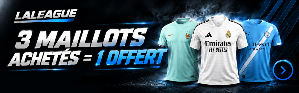 Offre 3 maillots achetés = 1 offert
