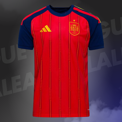 Maillot Espagne Domicile Coupe du Monde 2026