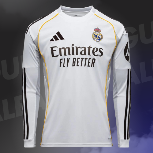 Maillot RM Domicile 2025/2026 - Manches Longues