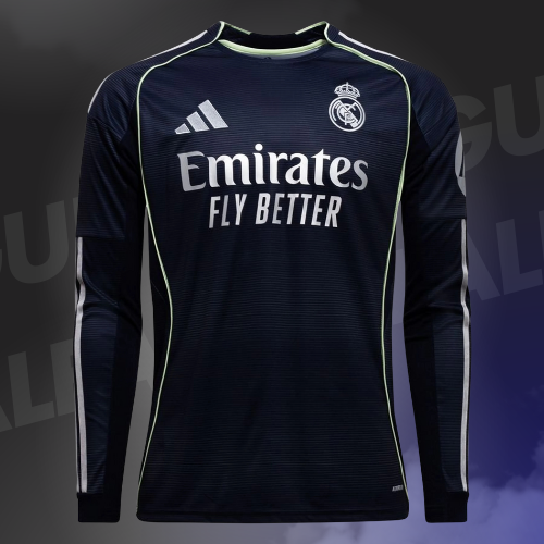 Maillot RM Extérieur 2025/2026 - Manches Longues