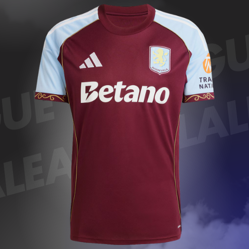 Maillot Aston Villa Domicile 2025/2026
