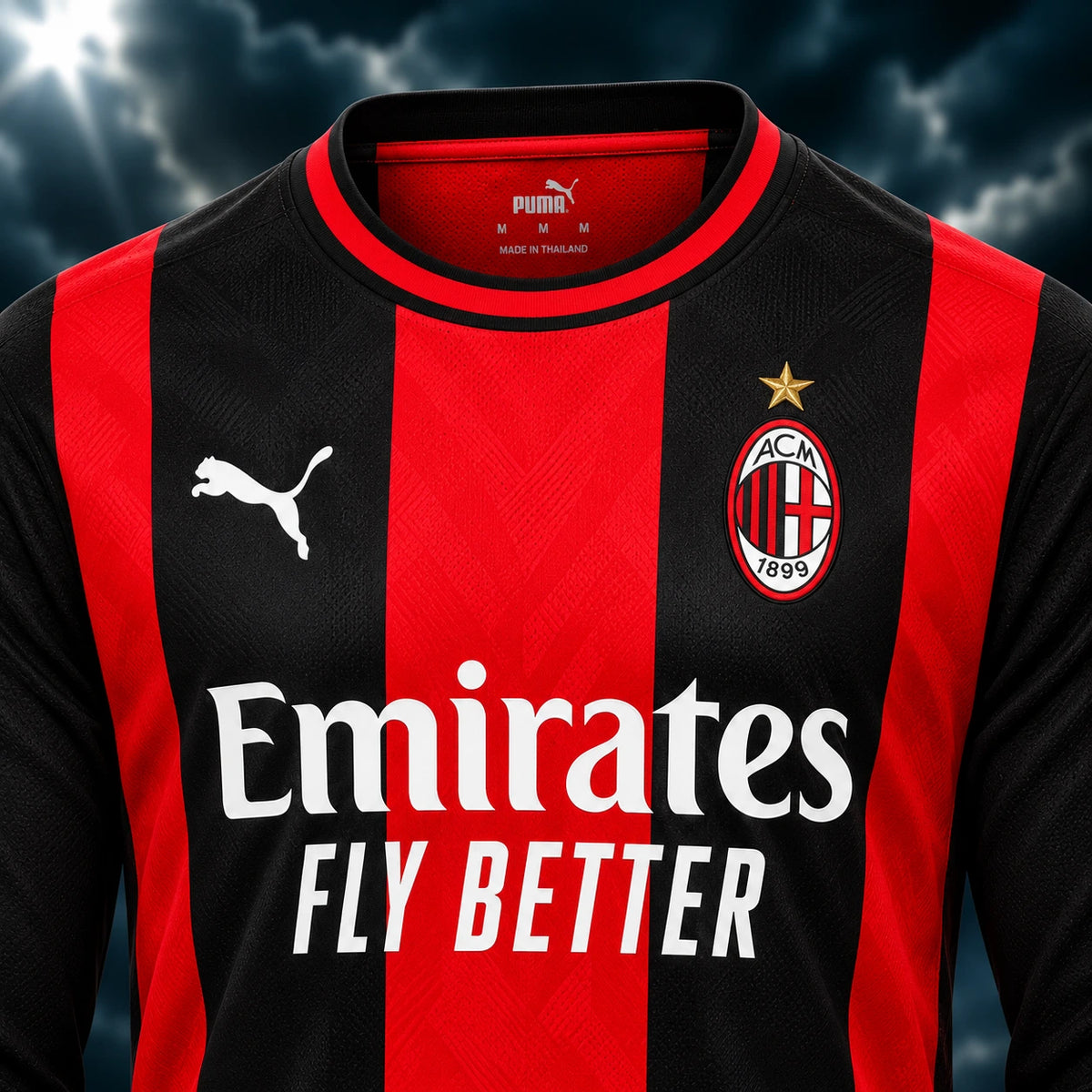 Maillot AC Milan Domicile 2026/2027 - Manches Longues