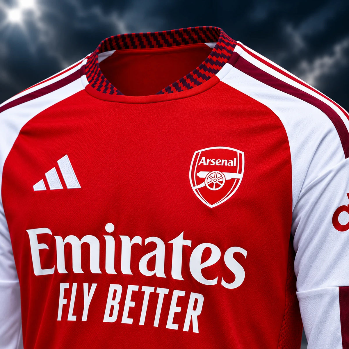 Maillot Arsenal Domicile 2026/2027 - Manches Longues