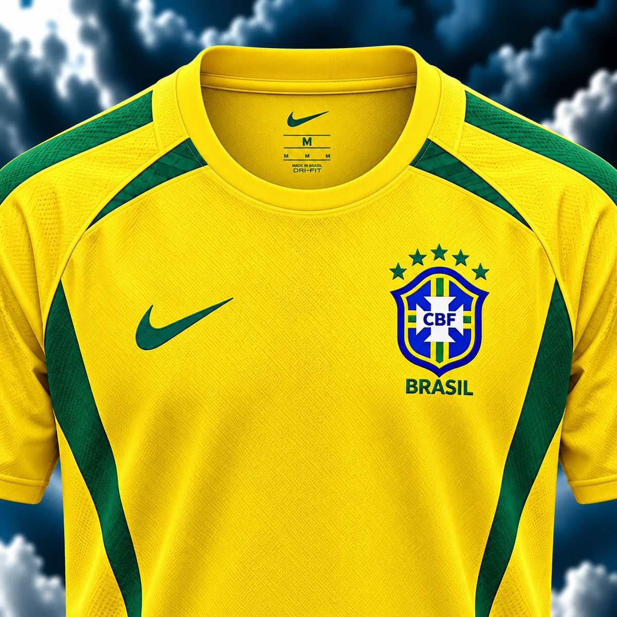 Maillot Brésil Domicile Retro 02