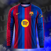 Maillot FC Barcelone Domicile 2026/2027 - Manches Longues