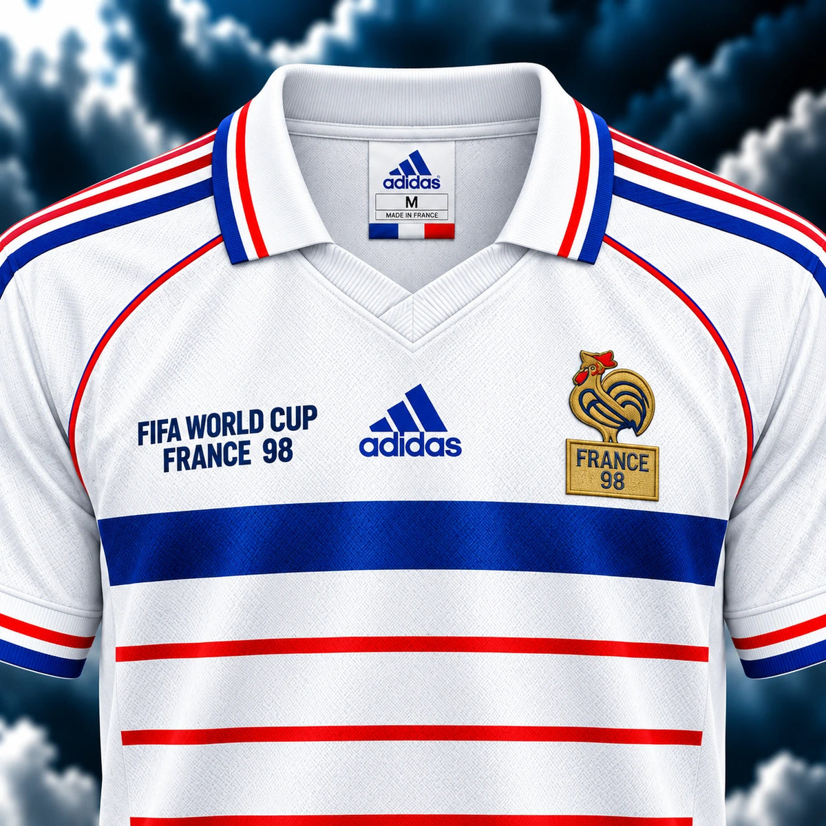 Maillot France Exterieur Retro 98