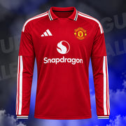 Maillot Manchester United Domicile 2026/2027 - Manches Longues