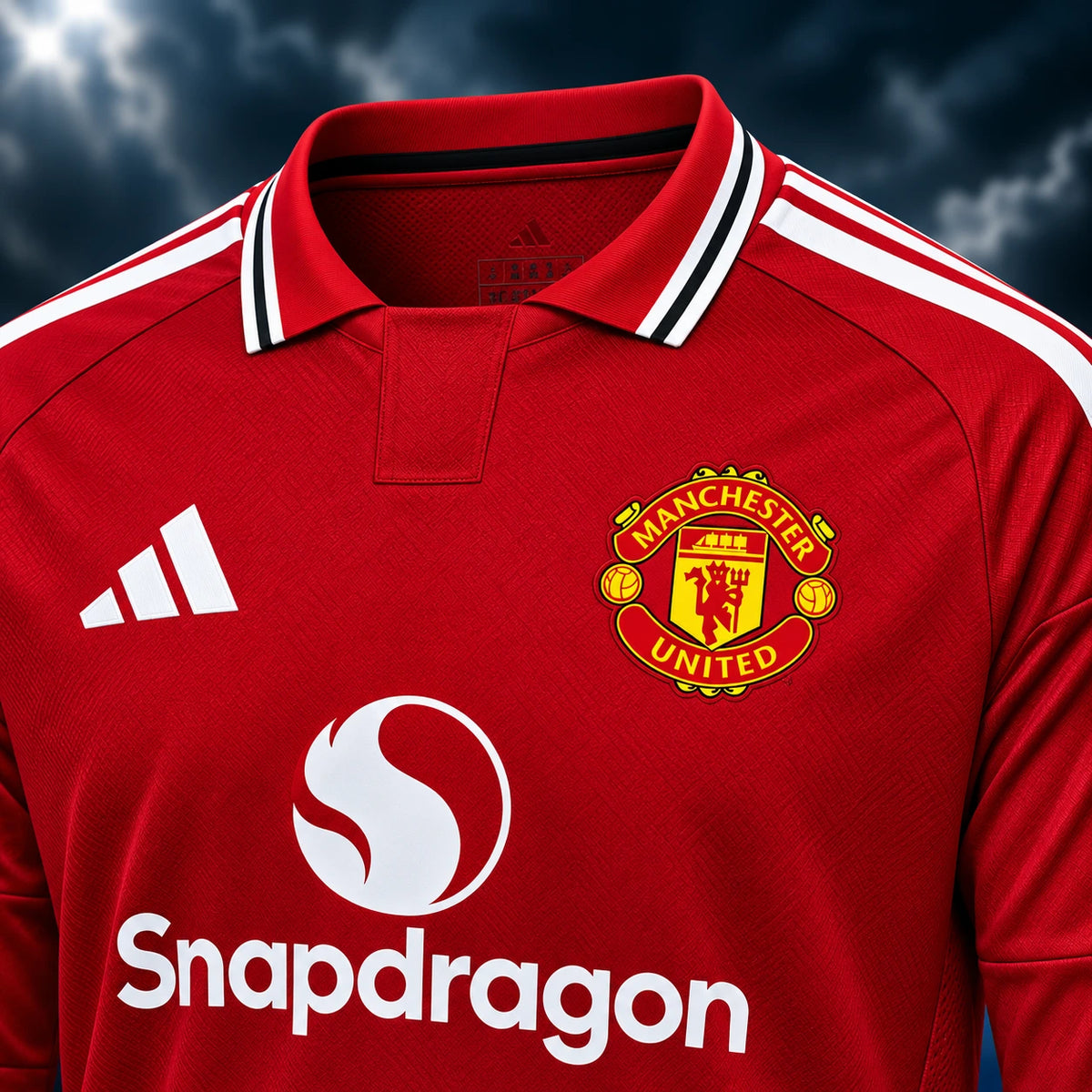 Maillot Manchester United Domicile 2026/2027 - Manches Longues