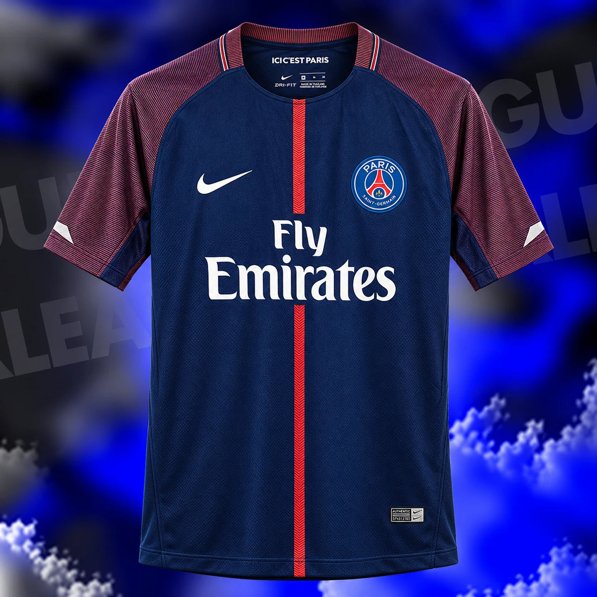 Maillot PSG Rétro 2017/18 Domicile