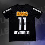 Neymar Jr Maillot Santos Retro Black 2012/2013